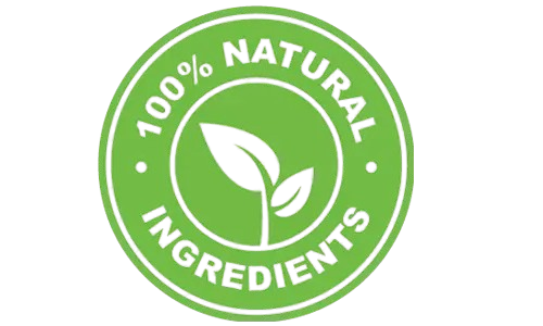 100 percent natural plant ingredients