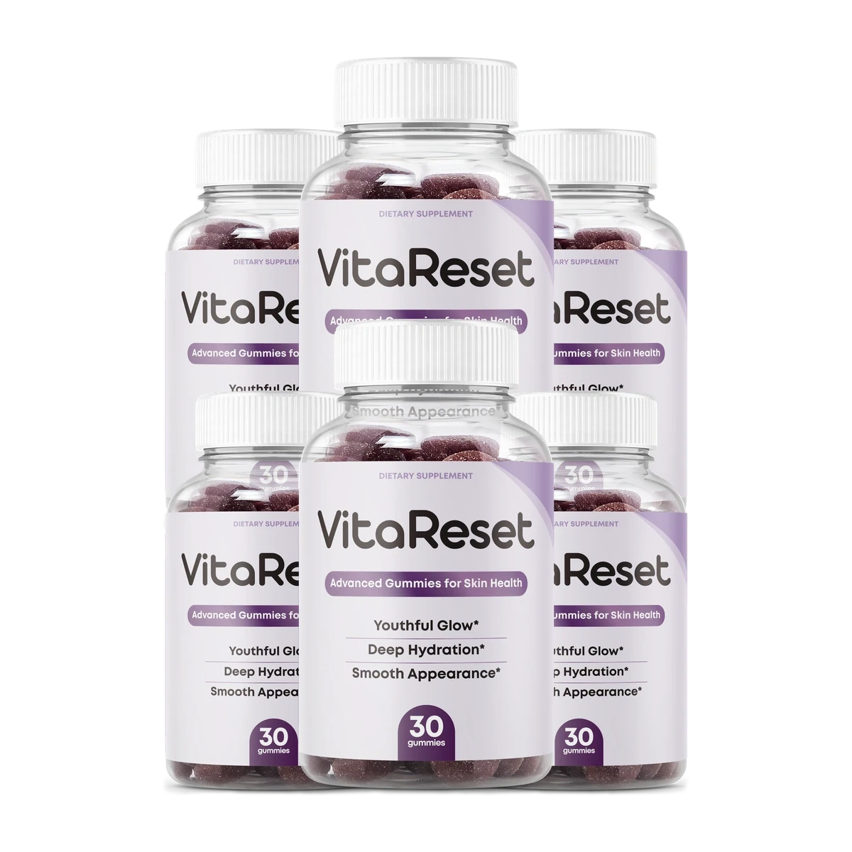 VitaReset 6 bottle pack — best value 180 day supply